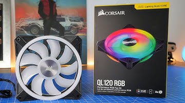 Hoe u de Corsair QL120 RGB-ventilator in uw pc installeert