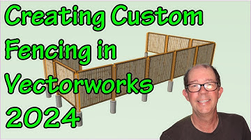Creating A Custom Fence in Vectorworks 2024