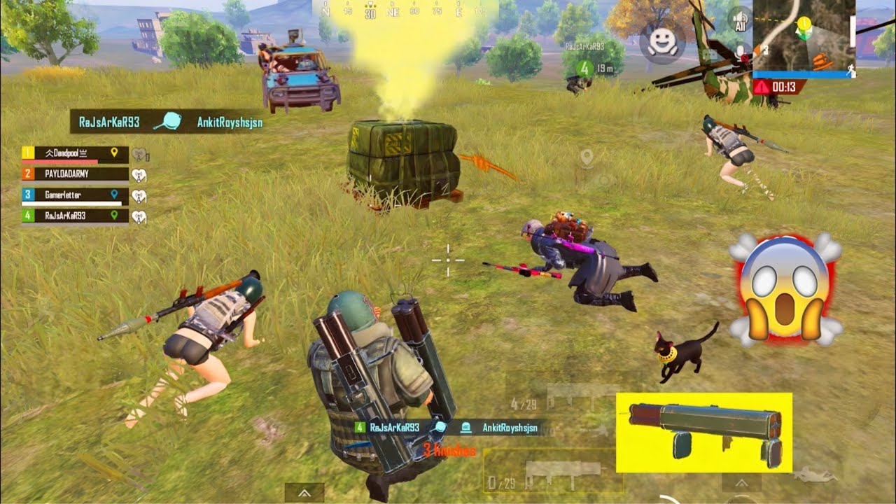 53 Kills😱use M202, RPG Most Aggressive Duo vs Squad🔥