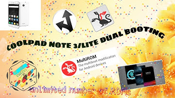 Dual boot Coolpad note 3/lite. Unlimited number of ROM