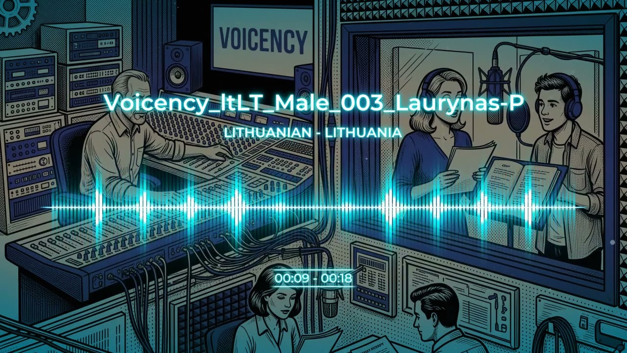 Lithuanian Male Voice - Voicency_ltLT_Male_003_Laurynas-P