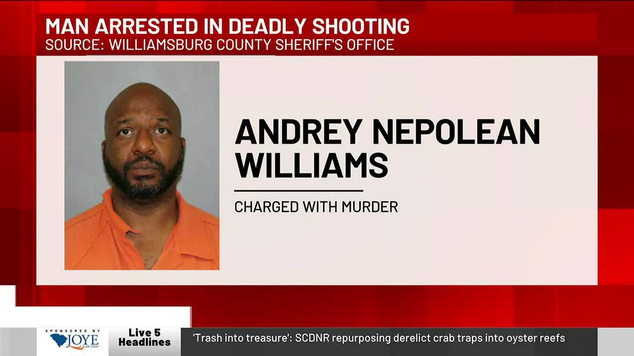 VIDEO: Deputies arrest man in Williamsburg County murder - YouTube