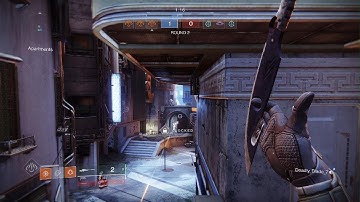 Cross Map Throwing Knife