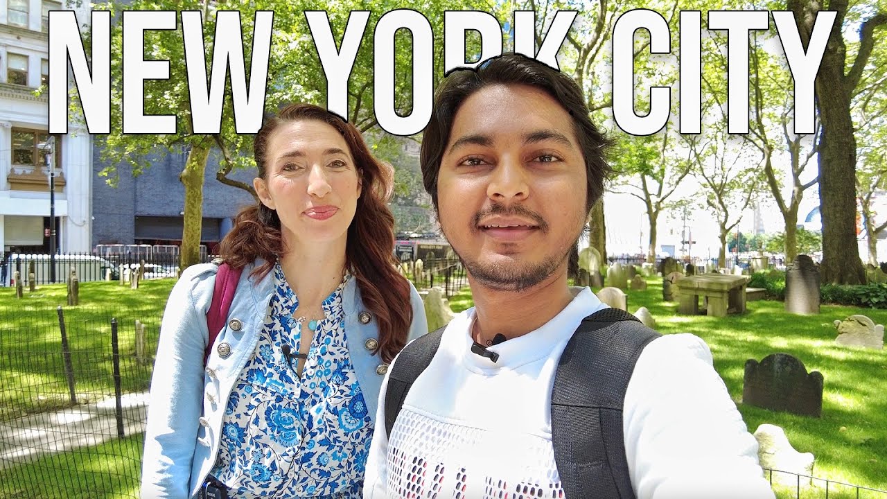 Walking DOWNTOWN MANHATTAN New York City with Professional Tour Guide @The Megan Daily
