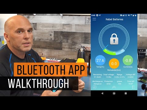 reBel Batteries - 100A 4S JiaBaida Bluetooth BMS Walkthrough - Settings