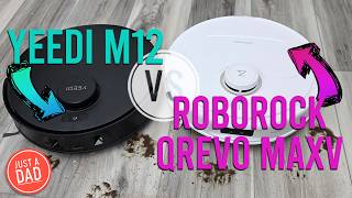 Yeedi M12 Pro+ vs Roborock Qrevo MaxV Robot Self-Emptying Vacuum & Mop COMPARISON Which is BEST