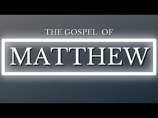 Matthew 14 (Part 3) :22-36 Jesus Walks on the Water class=