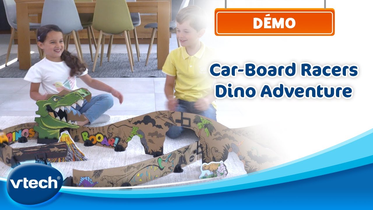 Dinotracks - Des Courses Explosives avec le Circuit de Voiture au