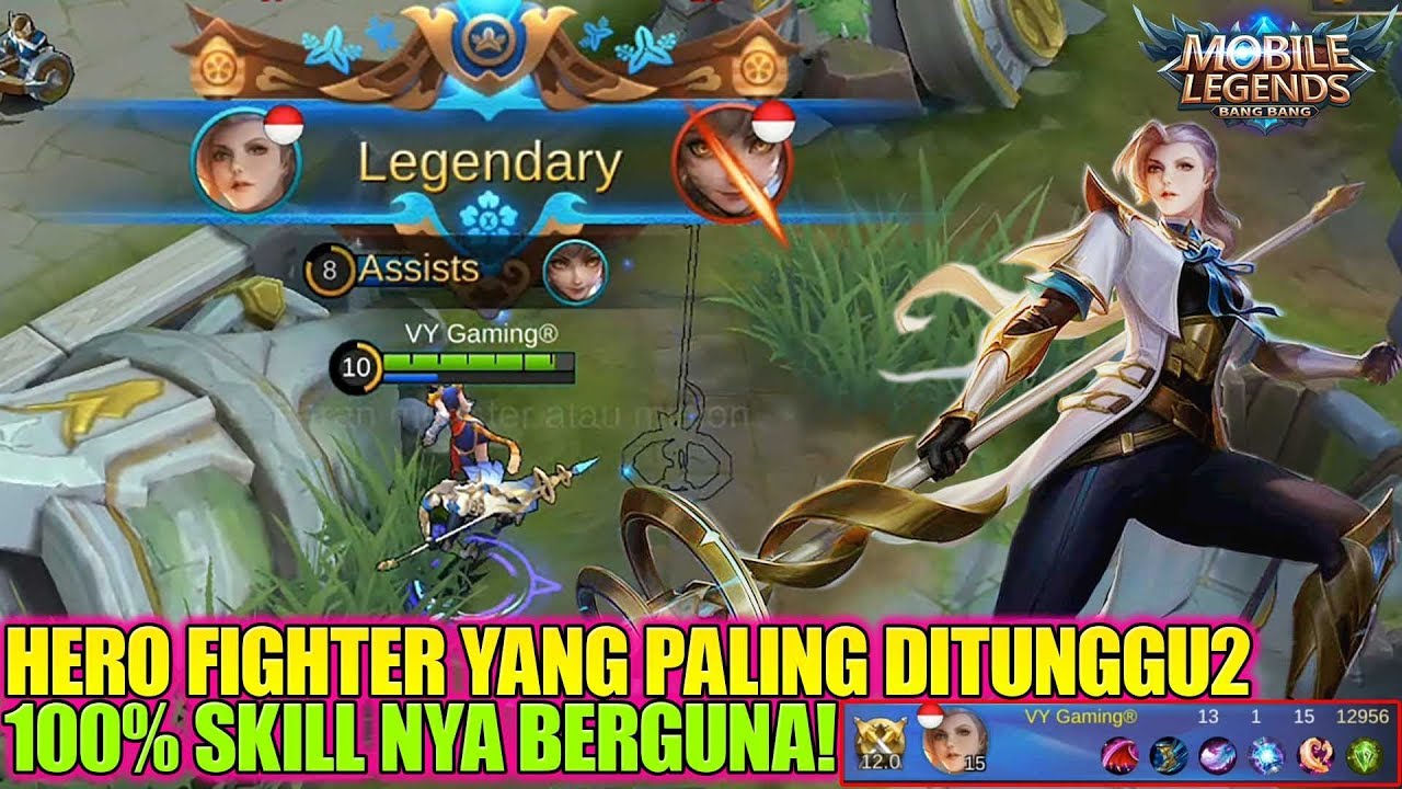 PAKAI HERO BARU SILVANNA DIJAMIN AUTO MYTHIC DALAM SEMINGGU HERO FIGHTER PALING GG MOBILE LEGENDS YouTube