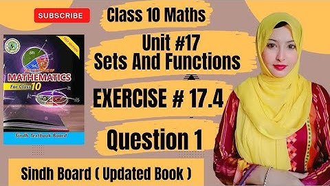 Exercise 17.4 Question 1 Complete | What is Venn Diagram | How to Draw Venn Diagram Complete Concept