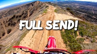 CRAZIEST RIDING I'VE EVER DONE! - Wide Open Hill Climbs & Mountain Ridges