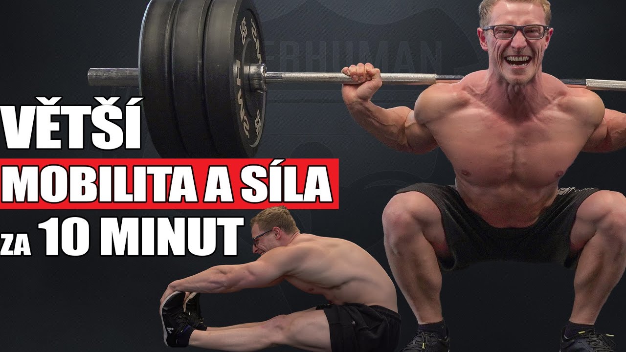 10 Minutový trénink pro SILNĚJŠÍ DŘEP a MRTVÝ TAH