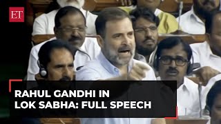 Rahul Gandhi speech in Lok Sabha on No Confidence Motion | Full Speech