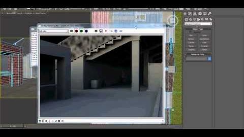 Creating an Environment in 3d Max using Vray; Part 5
