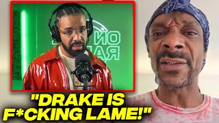 Snoop Dogg RESPONDS To Being In Drakes DISS TRACK &quot;Taylor Made Freestyle&quot;...