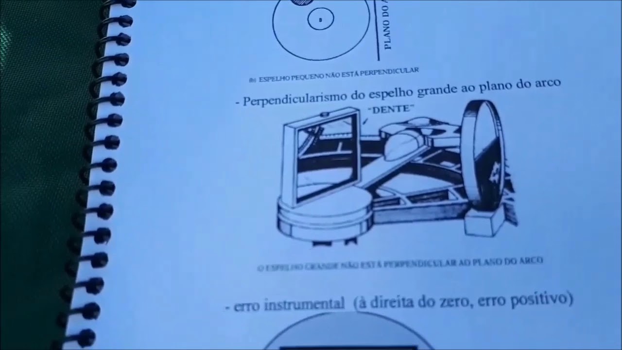 Vídeo 11 Navegação Astronômica - Conhecendo o Sextante