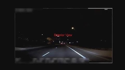 VIDEO: Uber video from self-driving SUV just before fatal wreck