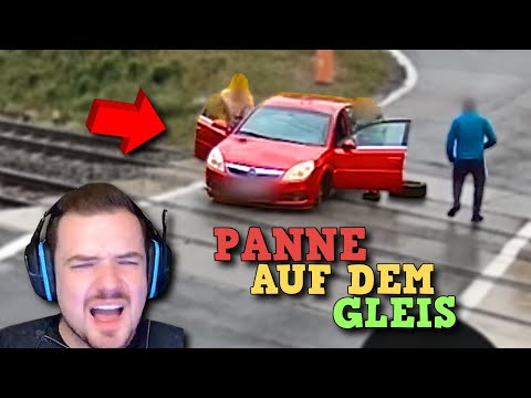 Auto hat PANNE auf dem GLEIS! 🚂 | LIVE React