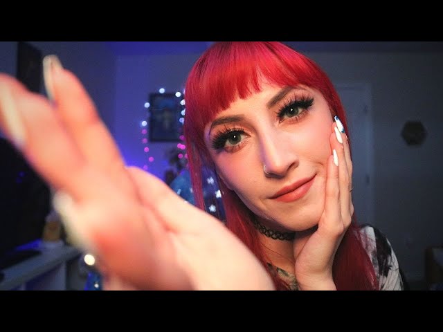 ASMR Gentle Hand Movements For Sleep (no talking, mic brushing sounds)