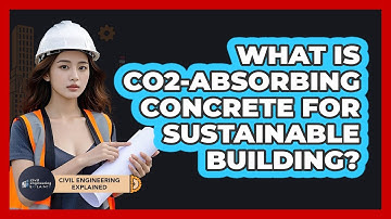 What Is CO2-absorbing Concrete For Sustainable Building? - Civil Engineering Explained