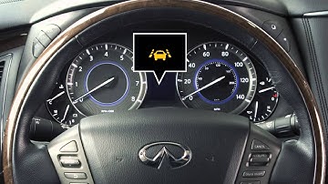 2014 Infiniti QX80 - Lane Departure Warning (LDW) and Lane Departure Prevention (LDP)