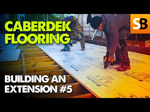 Trade Secrets CaberDek Flooring ~ Extension Build #5