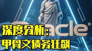 甲骨文债务狂飙背后：AI 投资泡沫要破了吗？ #甲骨文 #AI #人工智能 #AI泡沫 #美国科技