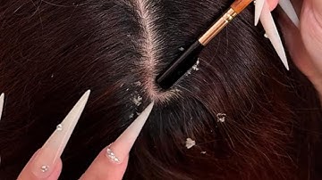 Latte ASMR 3H Relaxation | Long Nails, Comb & Tweezer Triggers for Stress Relief and Peaceful Sleep