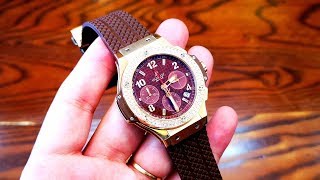 [Rất Đẹp & Đắt] Hublot Big Bang Cappuccino Chronograph 341.PC.1007.RX.114 | ICS Authentic