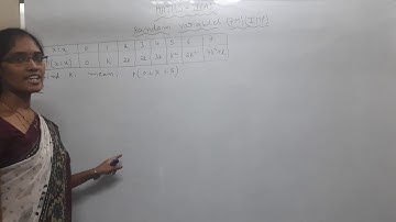 INTERMEDIATE MATHS 2(A) | RANDOM VARIABLES IMPORTANT SUMS LAQ