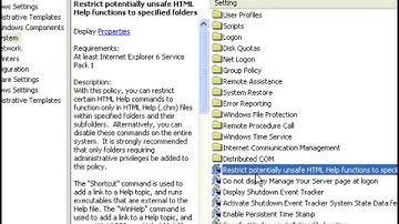 How to disable Shutdown Event Tracker in Windows XP/Server2003 (I)