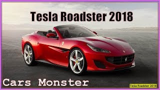 Tesla Roadster 2018- Tesla next gen Roadster red exterior shots + launching