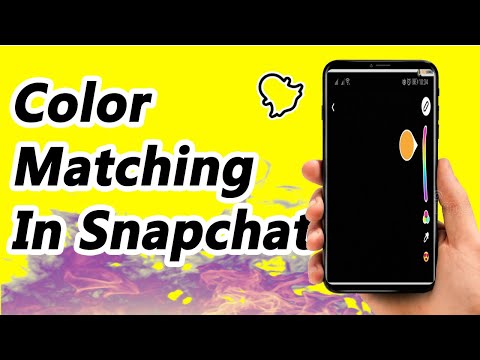 How To Color Match On Snapchat In AndroidIphone || How To Pick Color From Photo In Snapchat