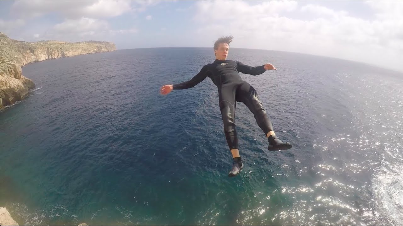 Cliff Diving Trip To Malta YouTube