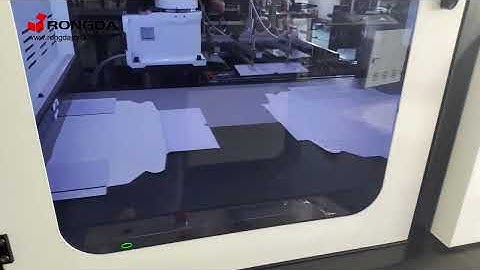 ZRL800 Collapsible box making machine