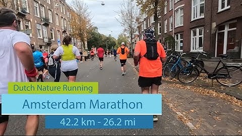 Amsterdam Marathon 2025 - Virtual Treadmill Run