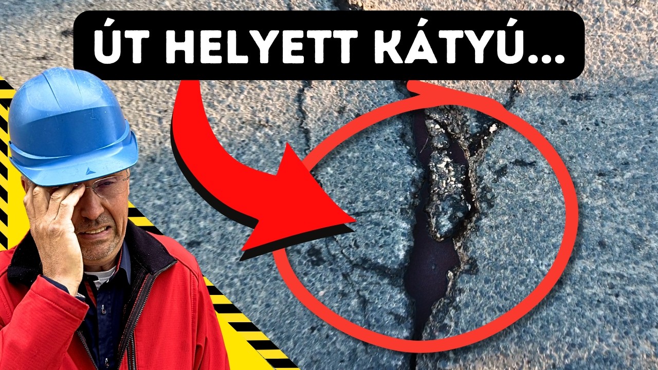 Százezres gumikárok a fizetős kátyúkon? Ilyen utakon közlekedünk?