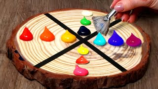 : 8 Creative Wood Painting | BEST Art Compilation
