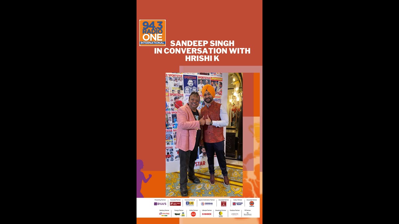 Sandeep Singh in conversation with Hrishi K l Sports Star l ACES awards l Radio One International