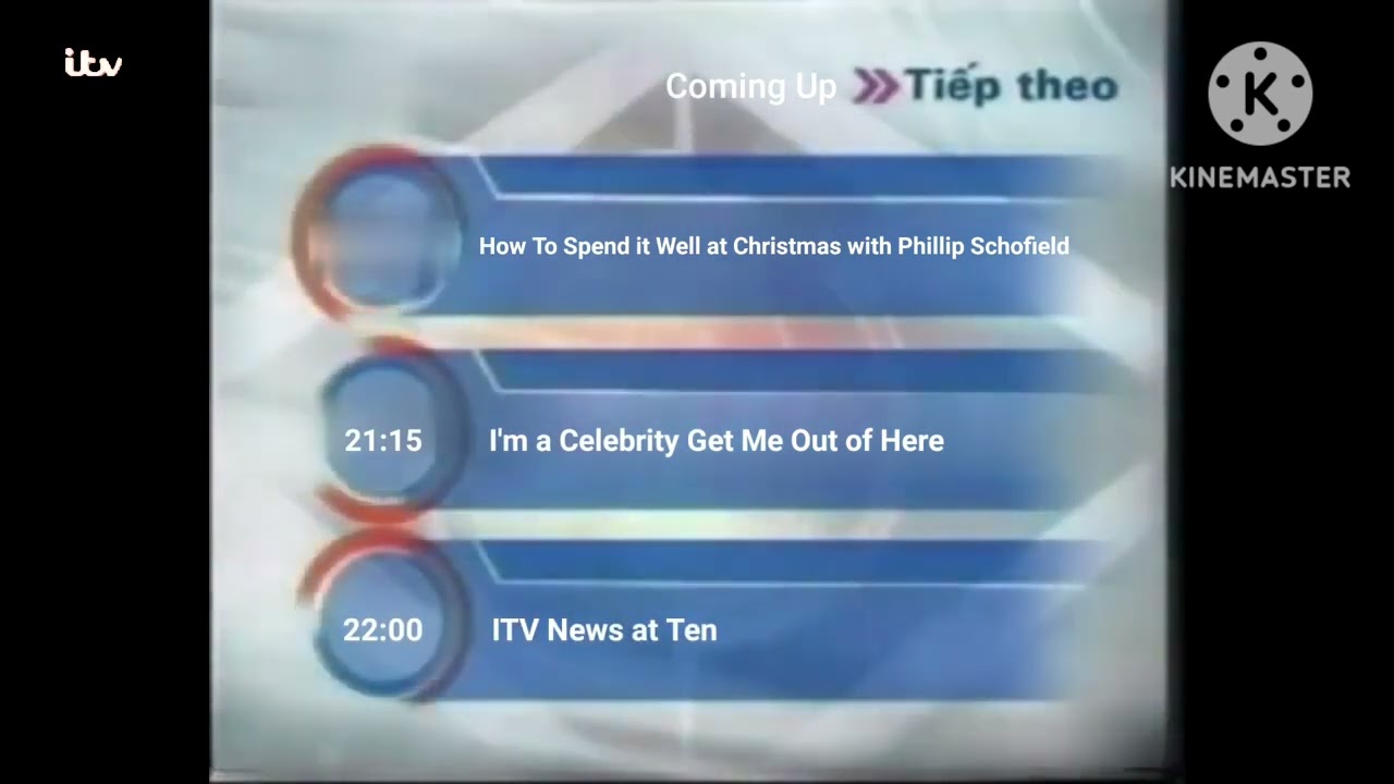 (How To Spend it Well at Christmas with Phillip) ITV Coming Up Next Program Menu 2017 (20:00pm)