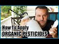 How to Use Organic Pesticides. Neem Oil and BT.