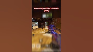 Fastest Sniper Kills in cod mobile ( 1v4 ) #codm #codmobile #ganyth