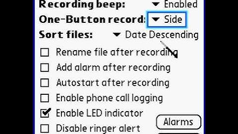 mVoice 5 for Palm OS