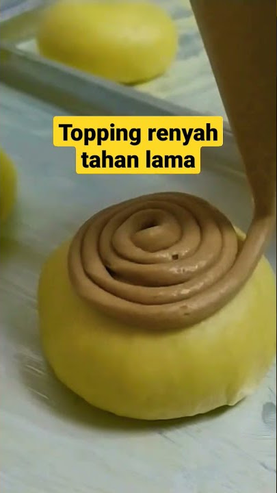 Gak perlu mixer. ROTI BOY rumahan seenak ini #shorts