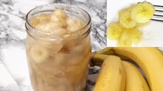 Marmellata di banane|طريقة عمل مربى الموز|