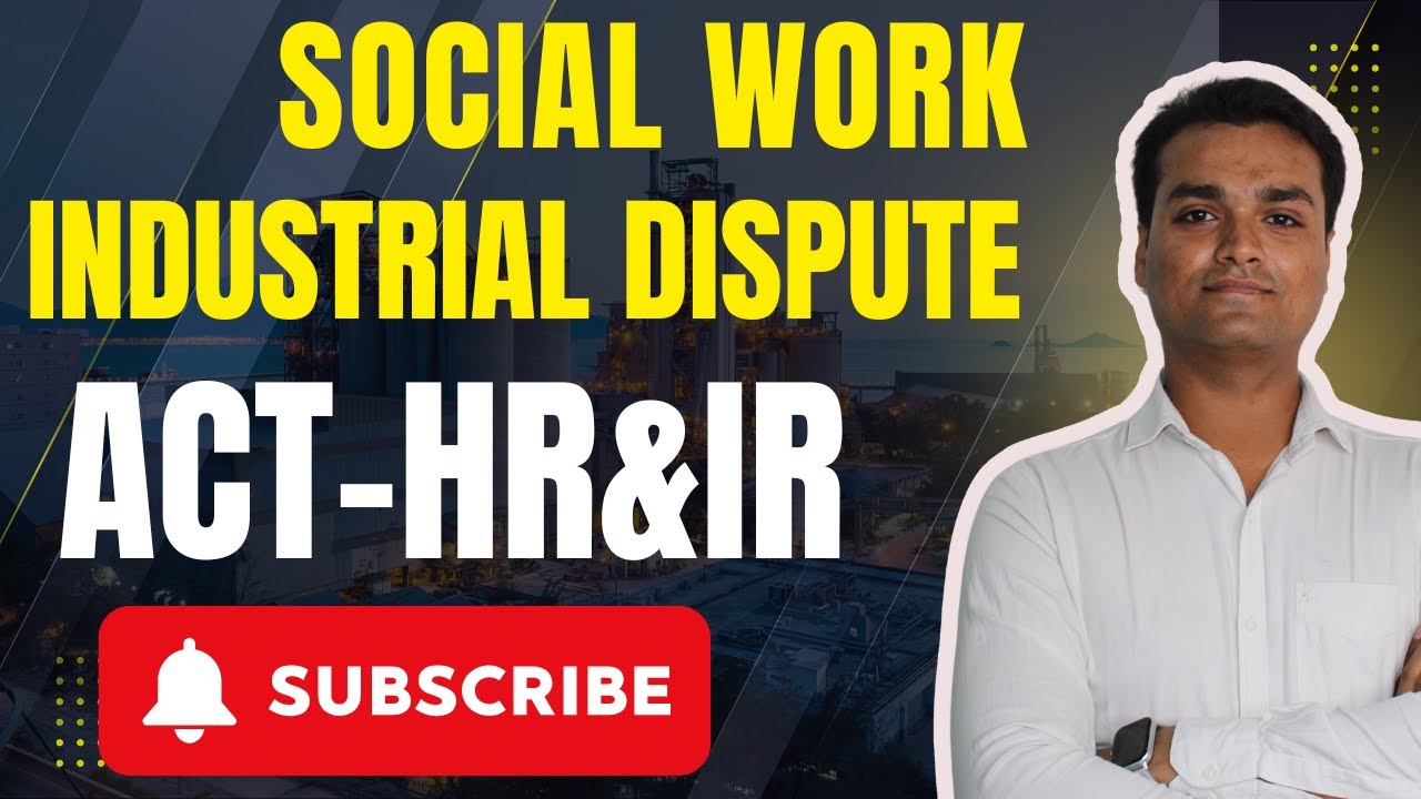 5 Things You Need to Know About the Industrial Dispute Act NOW