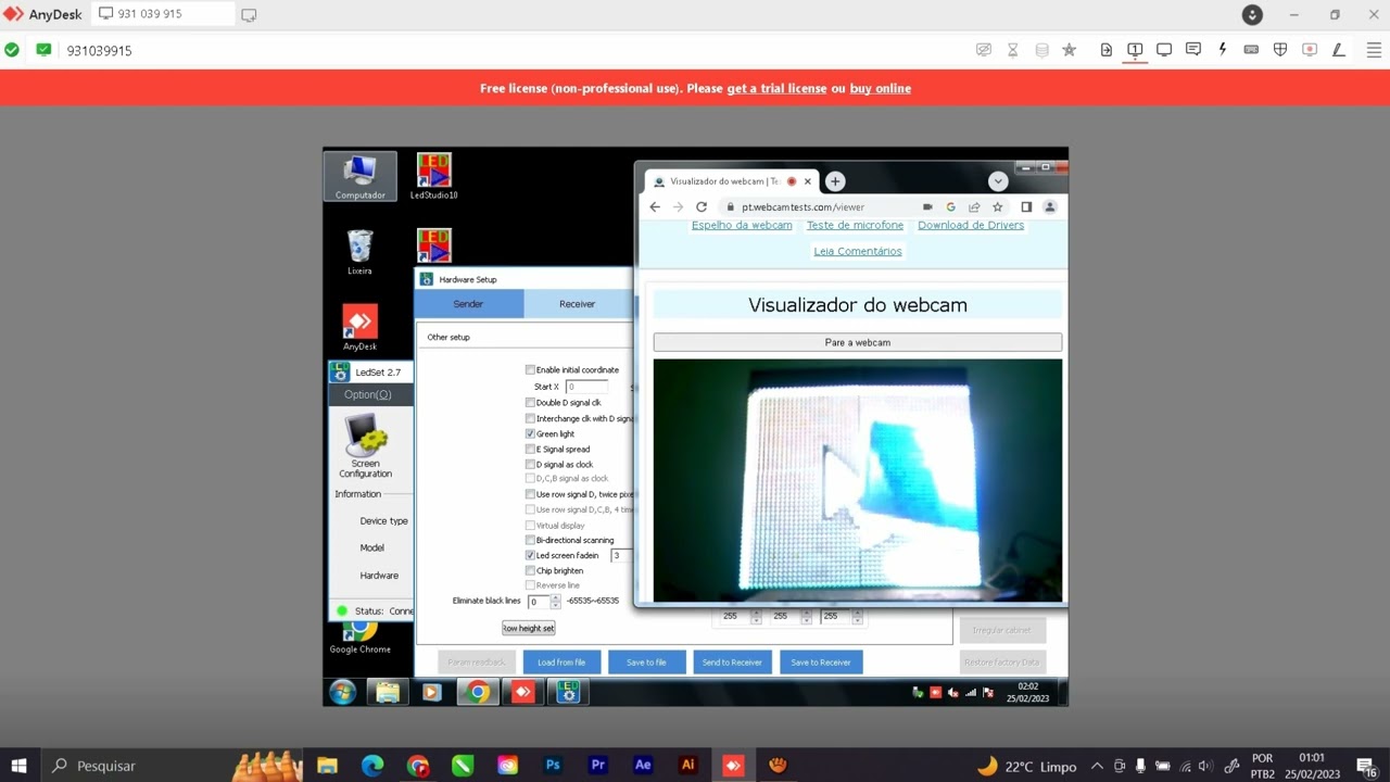 Vídeo Aula RCG P12.8 Manual LEDSet