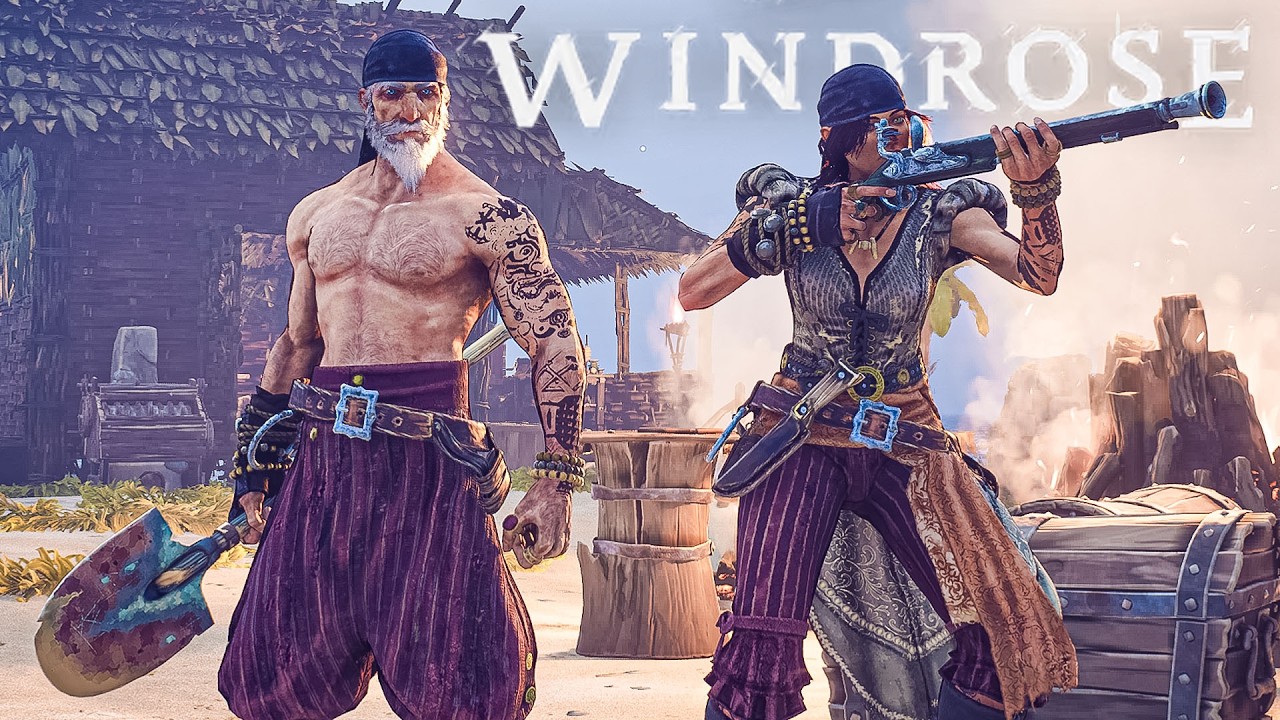 Unlocking Our First Big Pirate Ship In Windrose! The Best Survival Game In Years