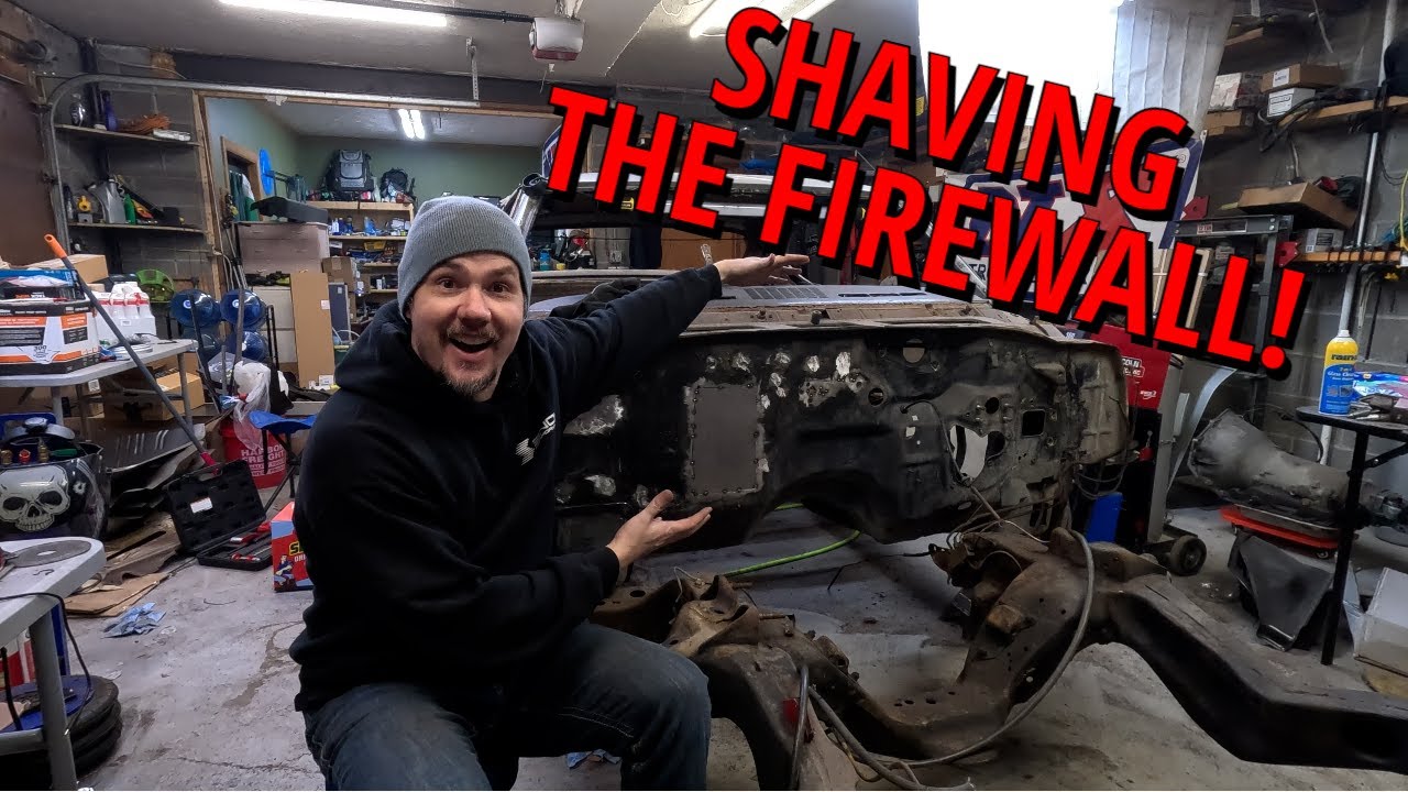 Shaving a Car's Firewall! Smooth All Those Holes! - YouTube