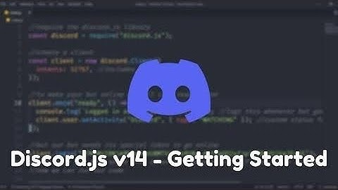 Step-by-Step Tutorial on Building a Discord Bot with Discord.js v14 | Episode #1 |